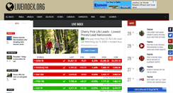 Desktop Screenshot of liveindex.org